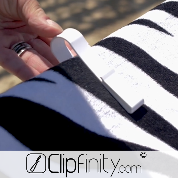 handtuch liege halterung strand urlaub clipfinity